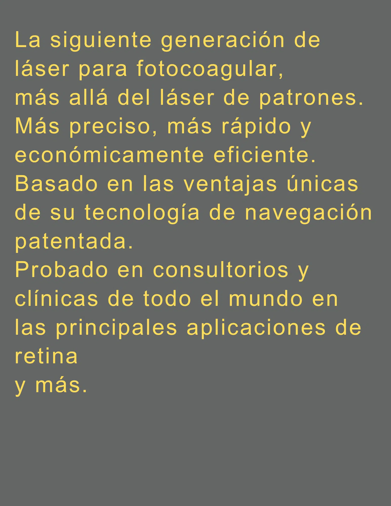 Introducción a que es el láser Navilas Pro